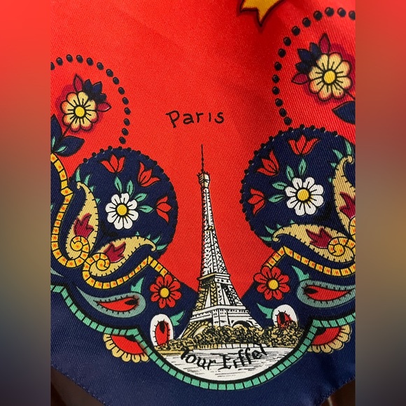 Italian Made French Monument Scarf - Picture 5 of 7